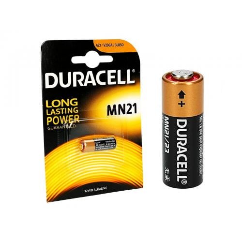 Батарейка MN21/23А 12V для брелоков сигнализаций щелочная (DURACELL)  (1шт) фото 1