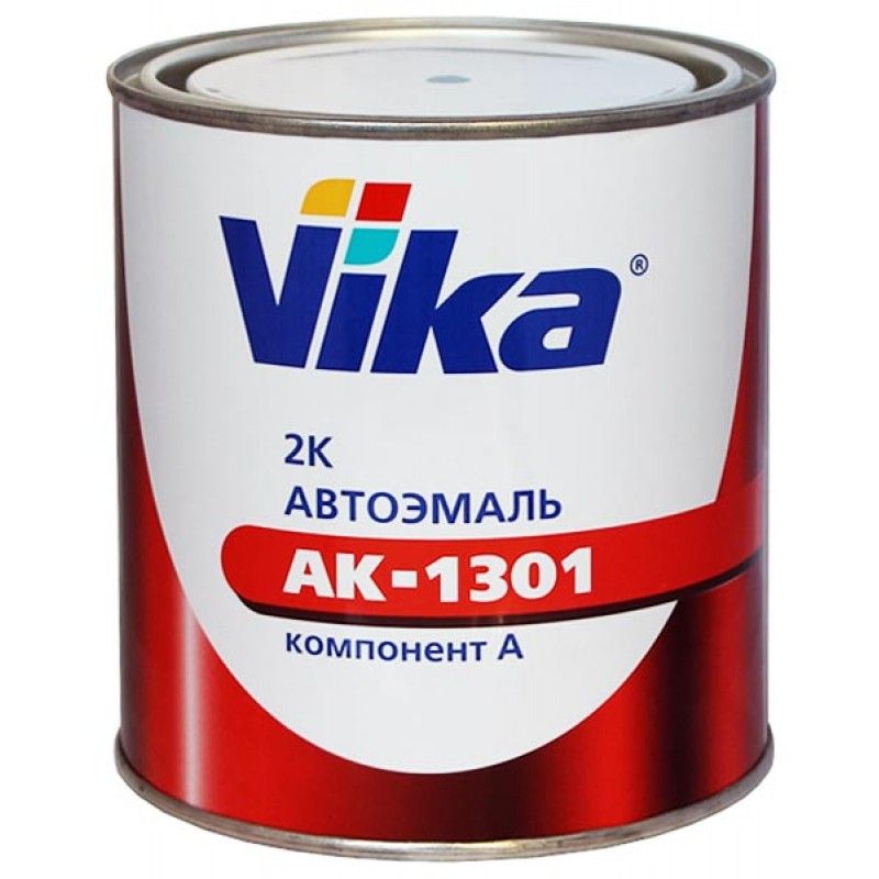Автоэмаль (1015) красная (0,85кг) (VIKA)