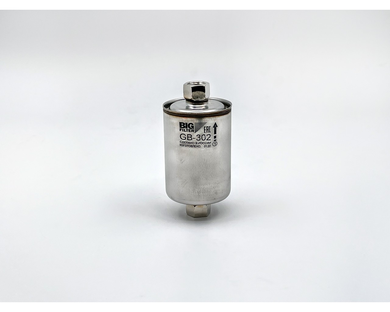 Фильтр топливный 2104-15,2123,дв.409 под гайку (инжек) GB-302 (BIG)