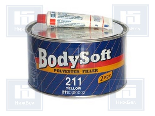 Шпатлевка полиэфирная "BODY SOFT" (1,8кг) бежевая