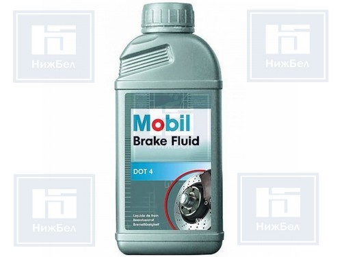 Жидкость тормозная ДОТ-4 (0,5л) (Mobil)