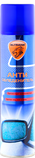 Антиобледенитель стекла "ЭлТранс" (400мл) аэроз.!!!!