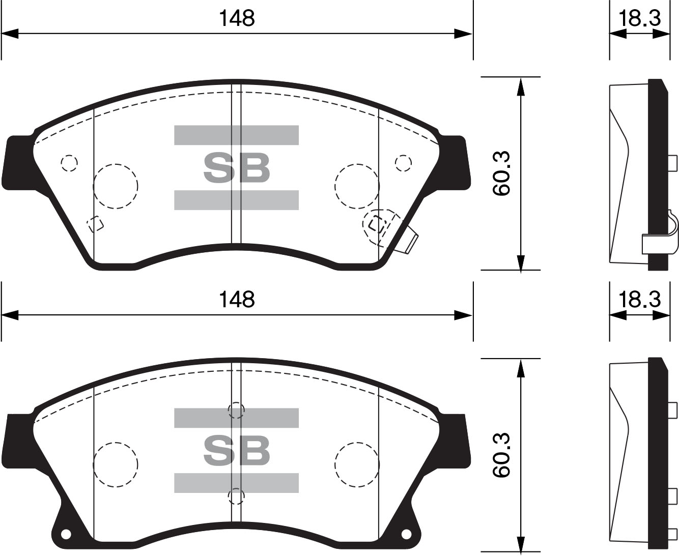 Колодки тоpмозные CHEVROLET CRUZE фото 1