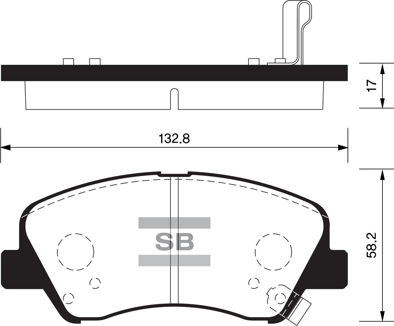 Колодки тоpмозные HYUNDAI SOLARIS фото 1