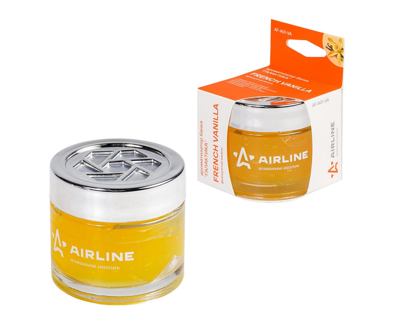 Ароматизатор банка (гель) ваниль (AIRLINE)