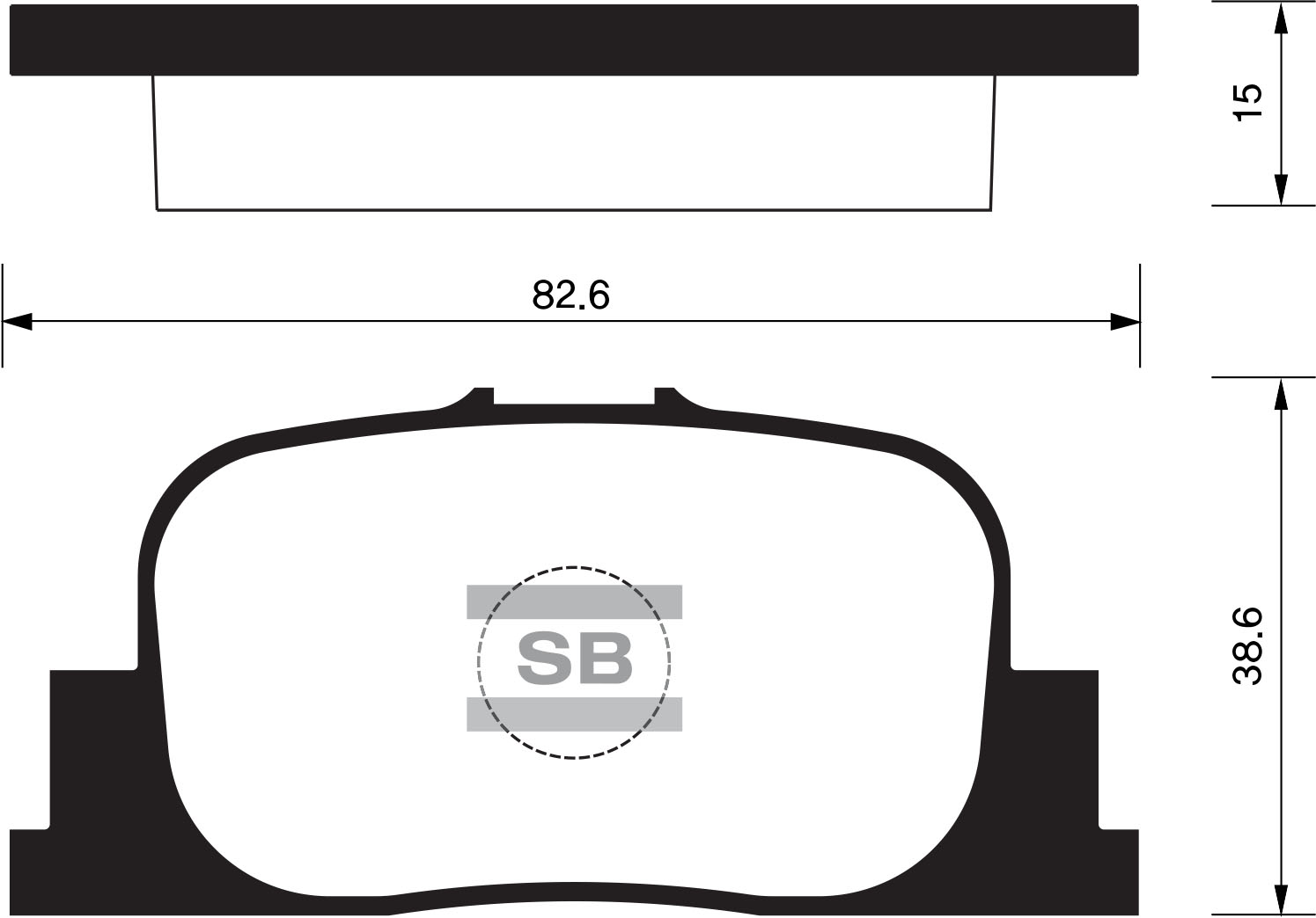 Колодки тоpм.зад. TOYOTA CAMRY V20 2.2-3.0 96-01/PRIUS 03-09 фото 1