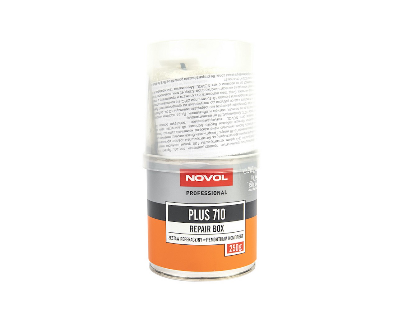 Ремонтный комплект novol plus 710, 250мл. Ремкомплект бампера novol plus 710. Комплект (смола, отвердитель, стекломат) novol plus 710. Новол 710. Новол 710.