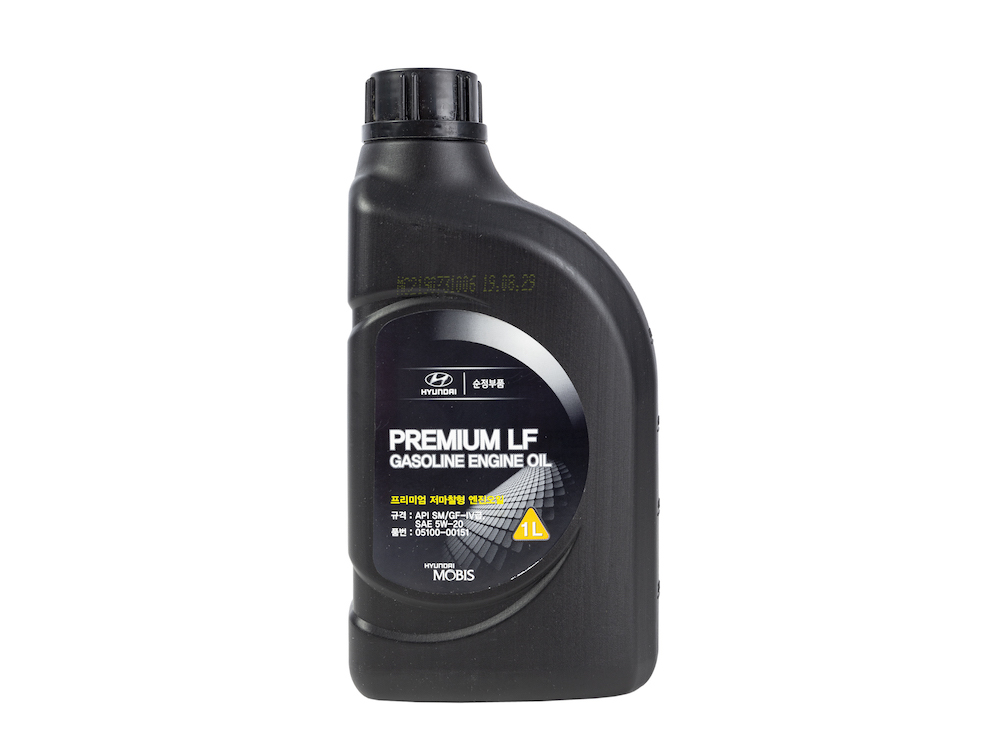 Масло моторное 5W20 синт. Premium LF Gasoline GF-4/SM (1л) (HYUNDAI) фото 1