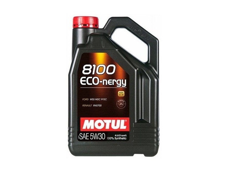 Масло моторное 5W30 синт. 8100 Eco-nergy A5/B5 SL/CF (4л) (Motul) фото 1