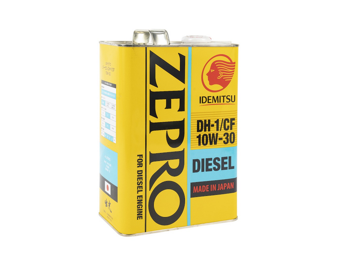 Масло моторное 10W30 мин. ZEPRO DIESEL DH-1/CF (4л) (IDEMITSU) фото 1