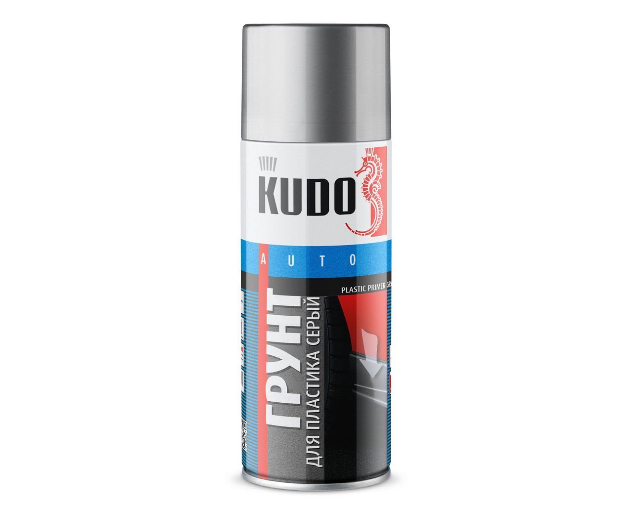 Грунт для пластика серый (520мл) (KUDO)