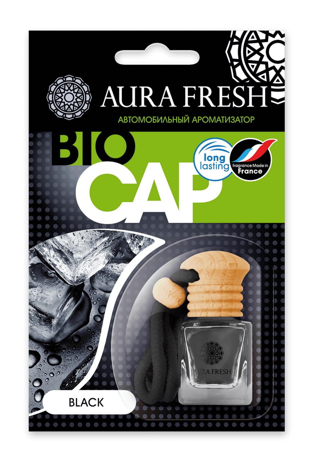 Ароматизатор подвесной (бутылочка) Black Ice (Aura Fresh) фото 1