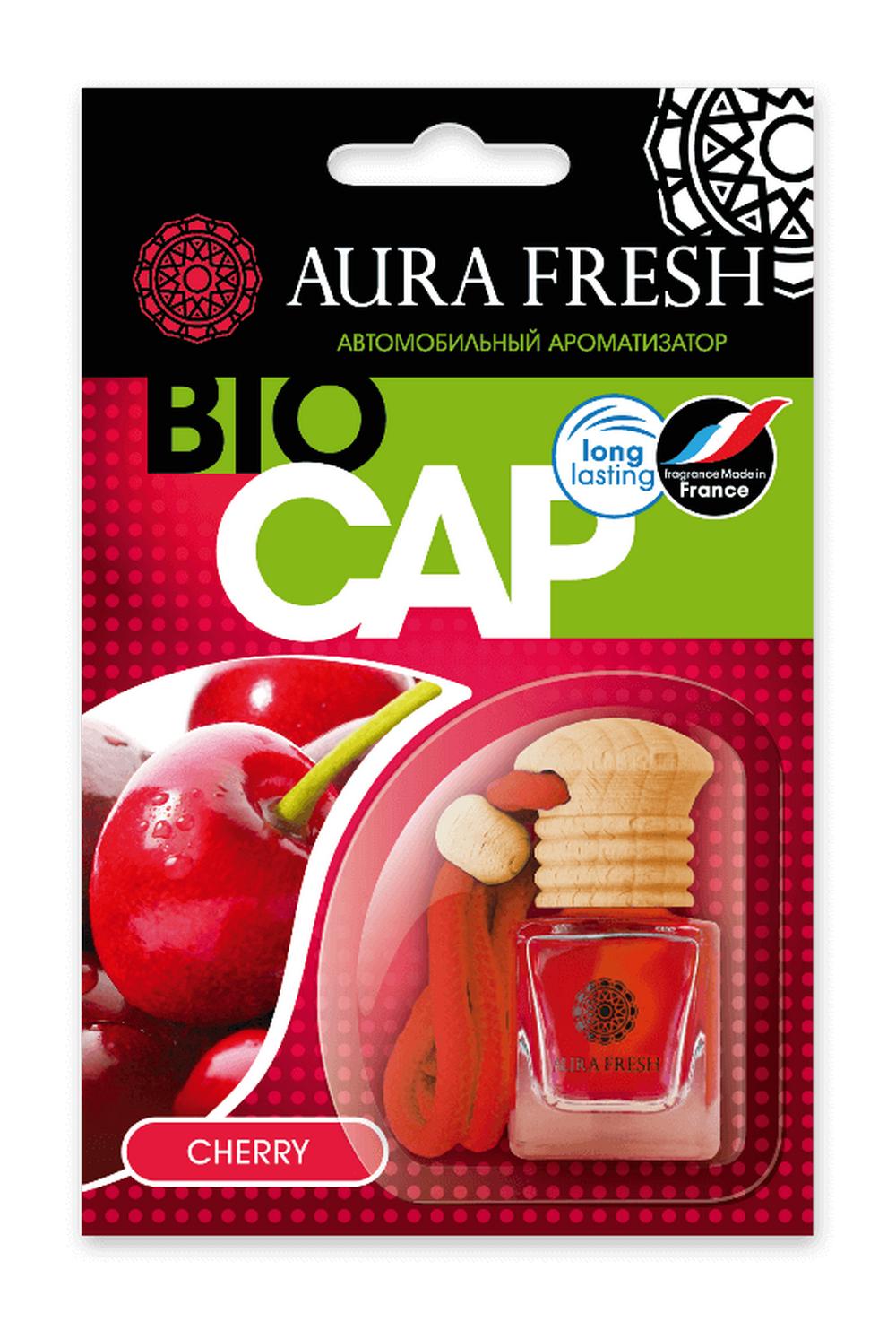 Ароматизатор подвесной (бутылочка) Cherry (Aura Fresh) фото 1
