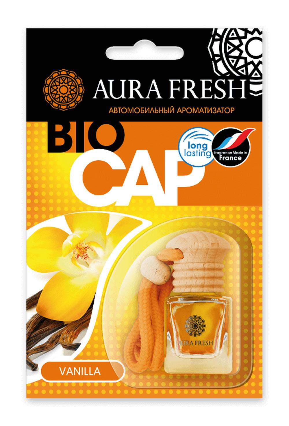 Ароматизатор подвесной (бутылочка) Vanilla (Aura Fresh) фото 1