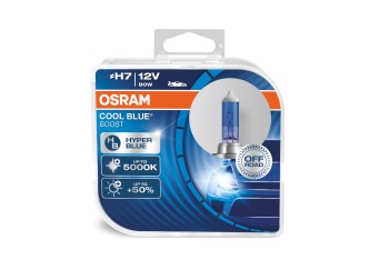 Лампа галоген.H7 12V 55W (PX26d) CoolBlueBoost DuoBox (2 шт.) (Osram) фото 1