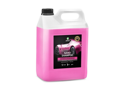 Автошампунь (5кг) Nano Shampoo (GRASS)