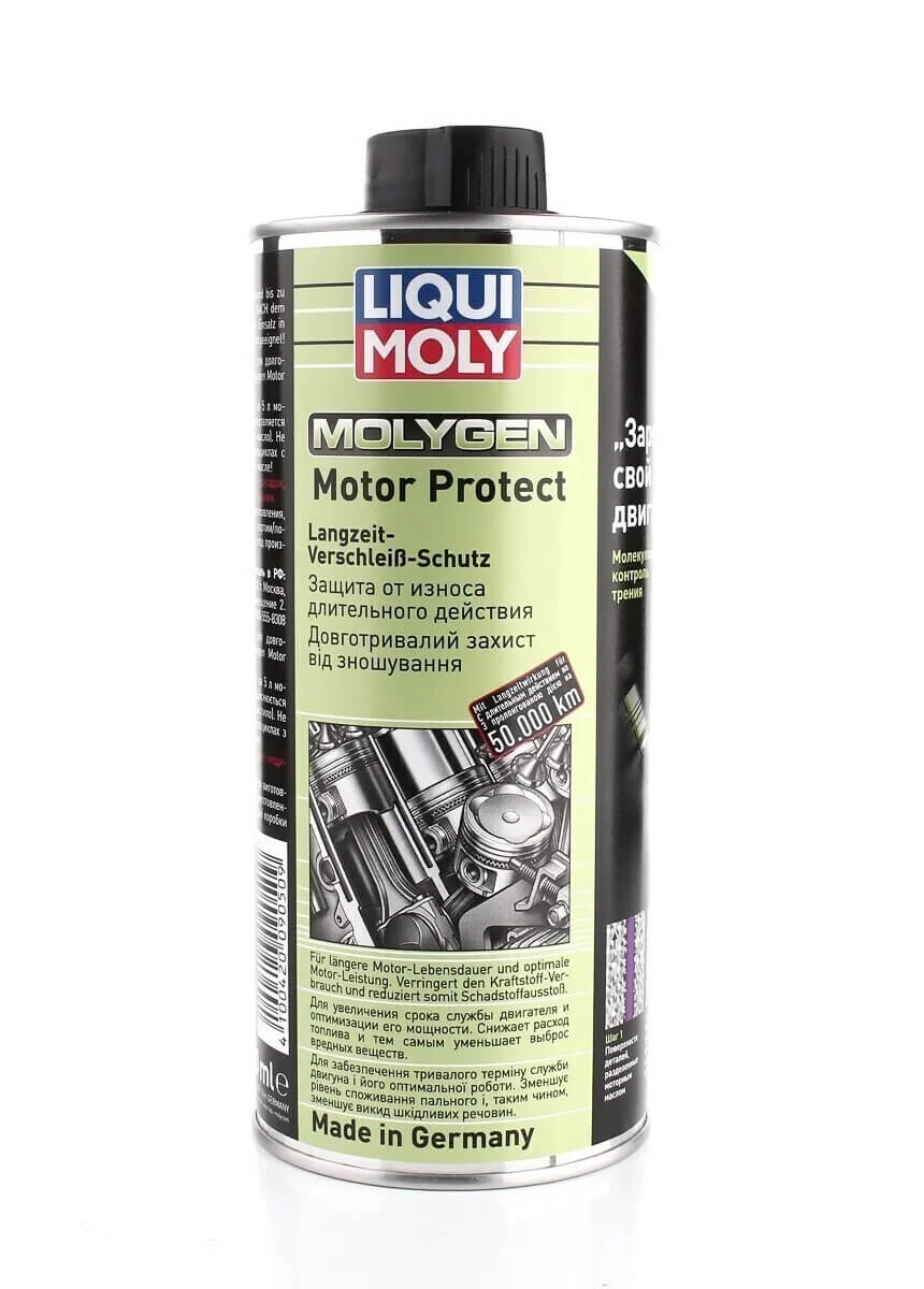 Присадка в масло защита двигателя Molygen Motor Protect (500мл) (LIQUI-MOLY)