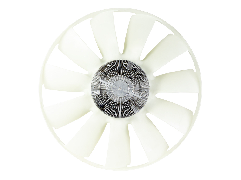 Вентилятор охлаждения двигат КАМАЗ с вязк.муфтой d=750 (020004222) (кольц) (Borg Warner)