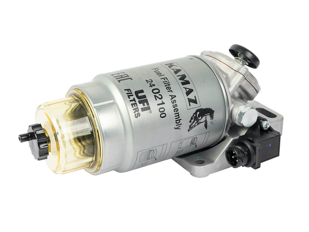 Фильтр топливный сепаратор КАМАЗ Евро-2,3 PL270 (с подогревом) (UFI Filters)