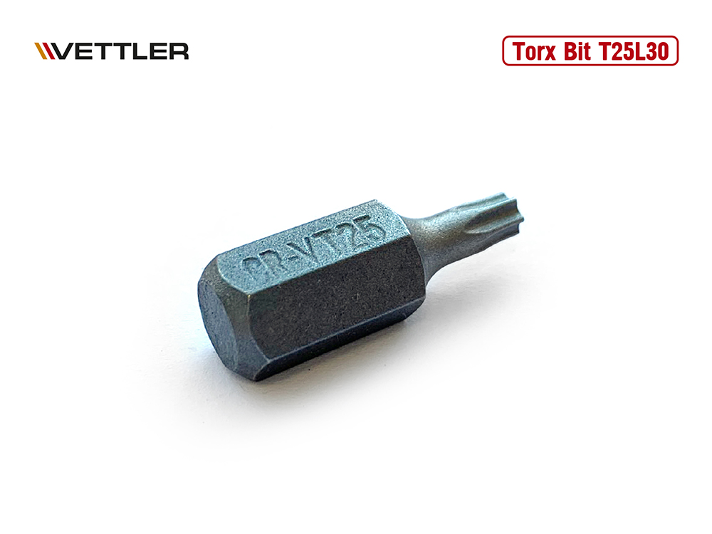 Бита вставка TORX T25 3/8&quot; 30мм VETTLER фото 1