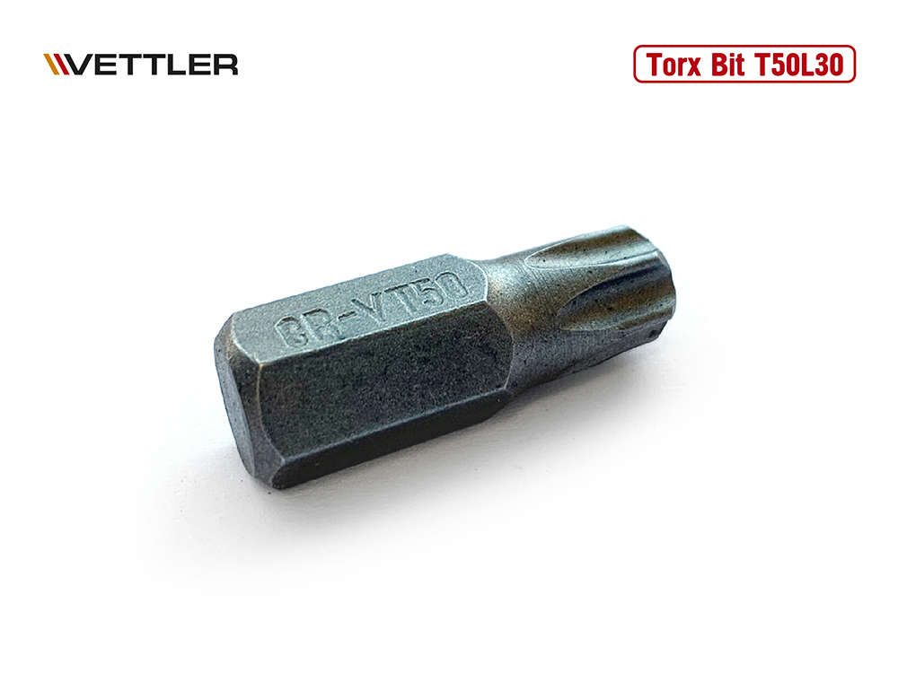 Бита вставка TORX T50 3/8&quot; 30мм VETTLER фото 1