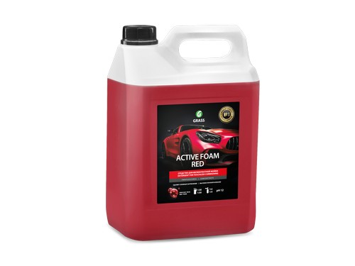 Автошампунь для бесконтактной мойки (5,8кг) Active Foam Red (GRASS)
