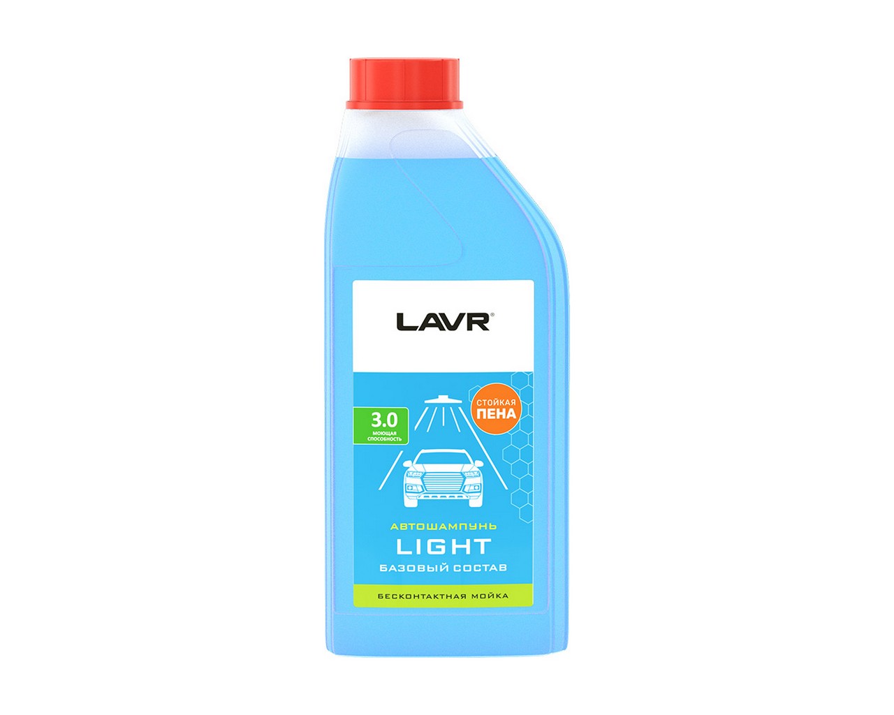 Автошампунь для бесконтактной мойки (1л) Light (LAVR) фото 1