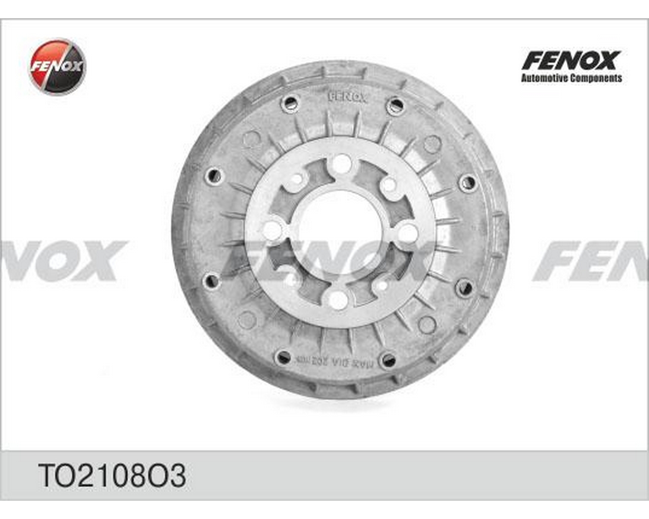 Барабан тормозной 2108,1118 алюминий (FENOX) (TO2108O3) фото 1