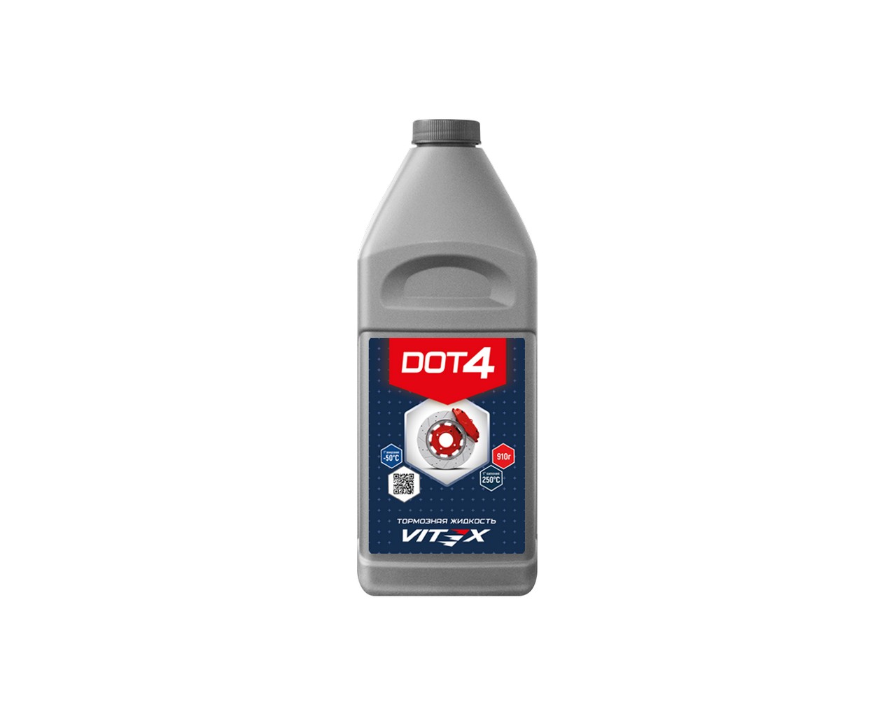 Жидкость тормозная ДОТ-4 (910г) (VITEX)