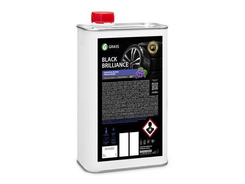 Восстановитель блеска резины (чернитель) (1л) Black brilliance (GRASS)