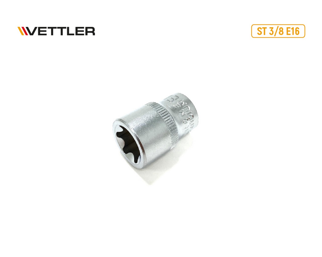 Головка TORX 3/8&quot;DR E16 VETTLER фото 1