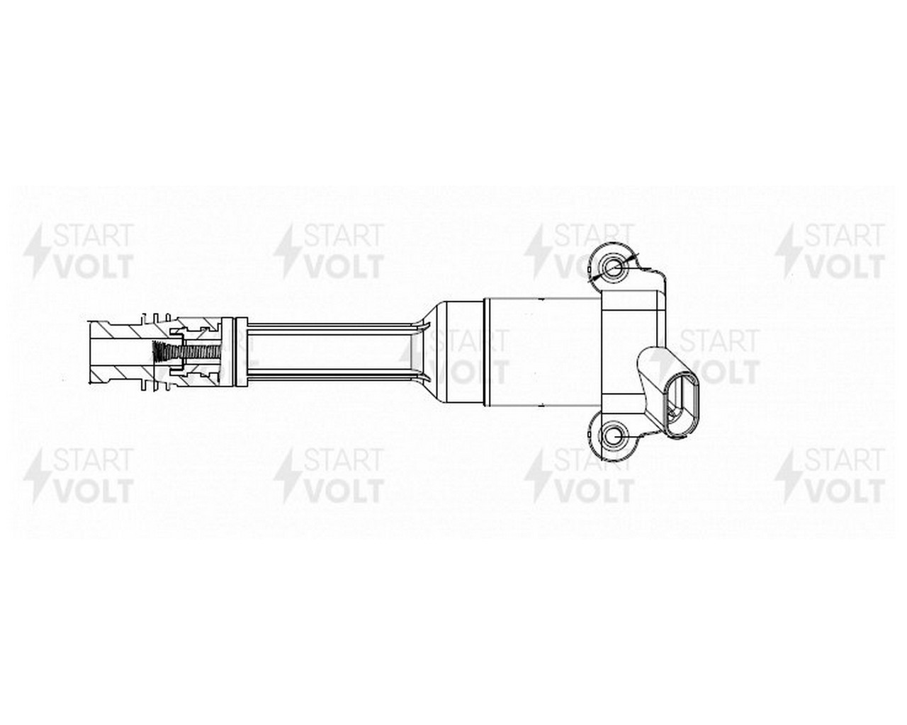 Катушка зажигания 31106 Валдай дв.Cummins ISF3.8 (CNG) (STARTVOLT) фото 1