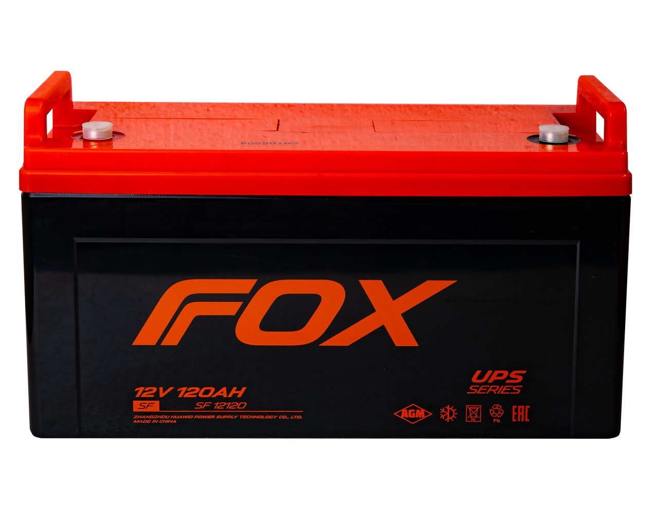 Аккумулятор ИБП 12В-120Ah (406х172х208х237) (FOX) фото 1